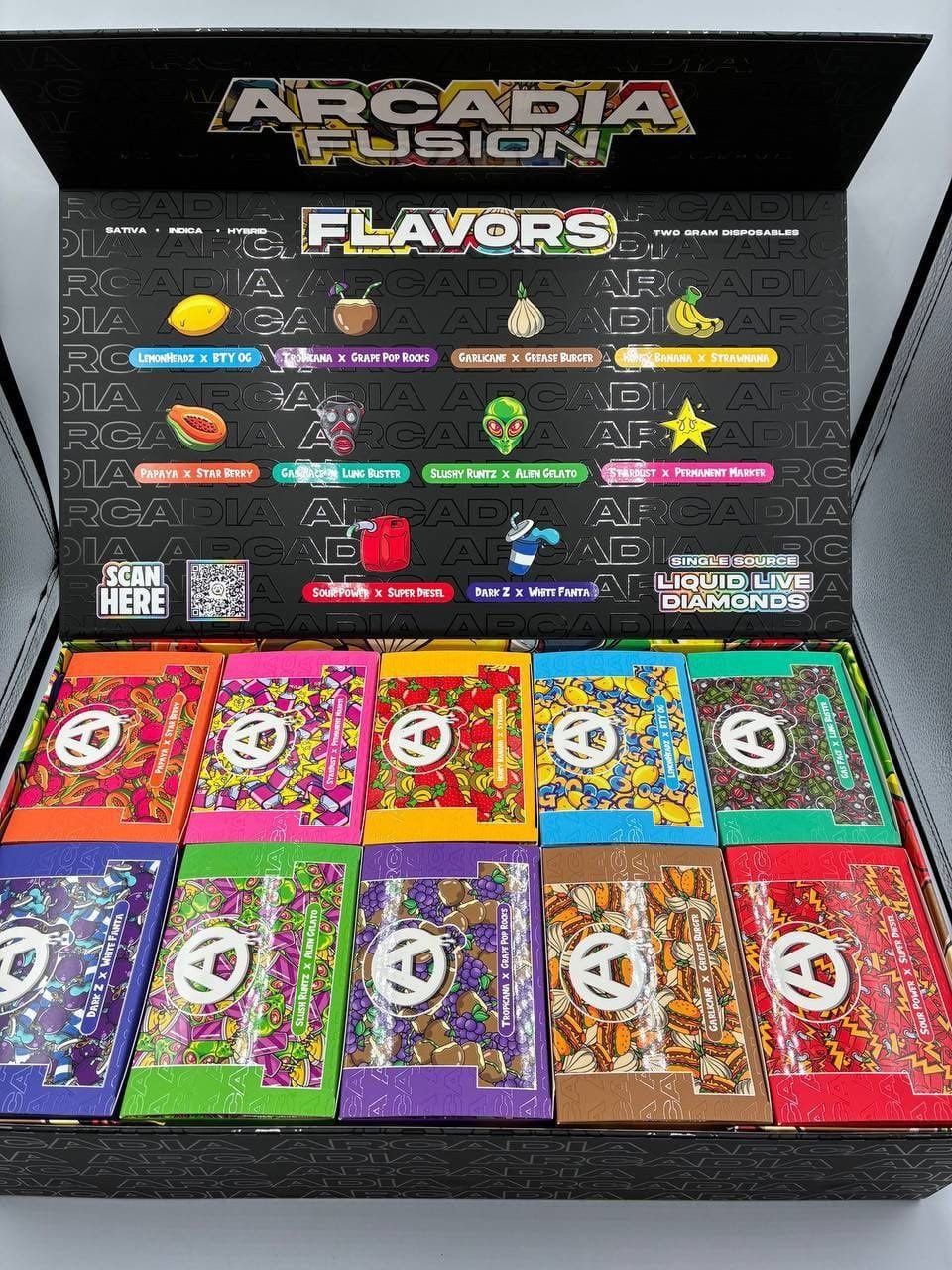 arcadia fusion 2g disposable