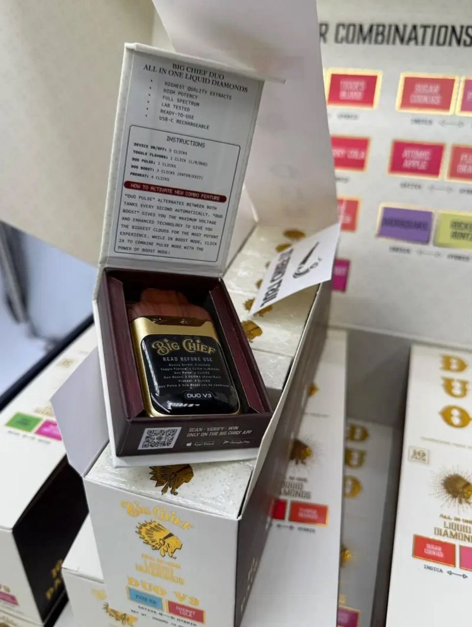 BIG CHIEF DUO V3 2G DISPOSABLE