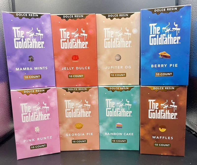 THE GOLDFATHER DISPOSABLE VAPE