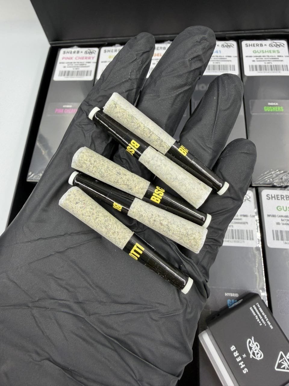Sherb x Doja Live Rosin Infused Pre-Rolls 5pk
