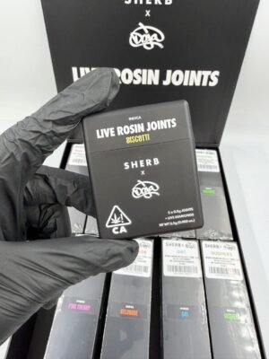 Sherb x Doja Live Rosin Infused Pre-Rolls 5pk