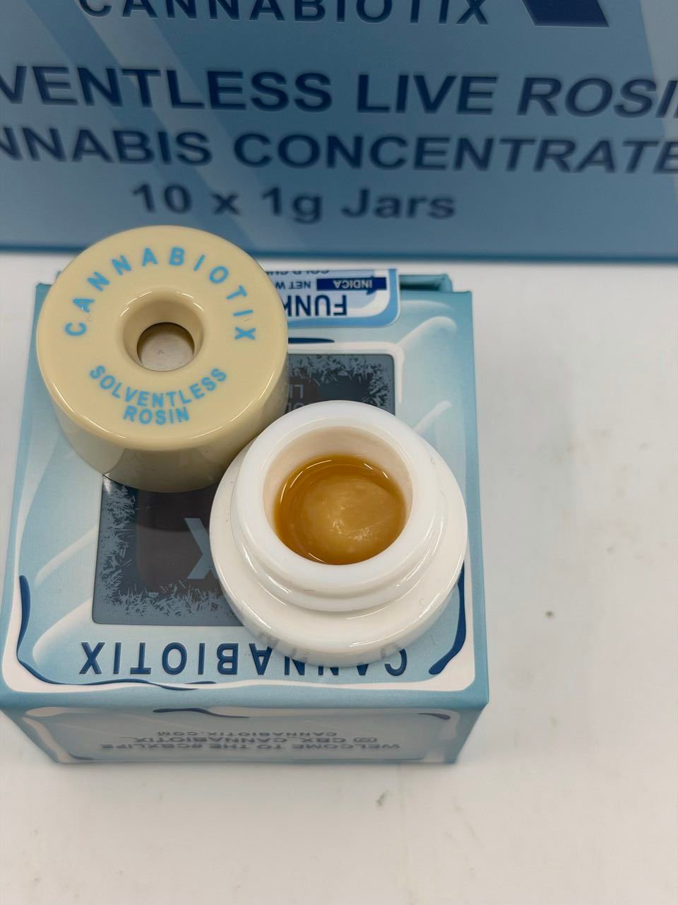 CBX CANNABIOTIX COLD CURE SOLVENTLESS LIVE ROSIN