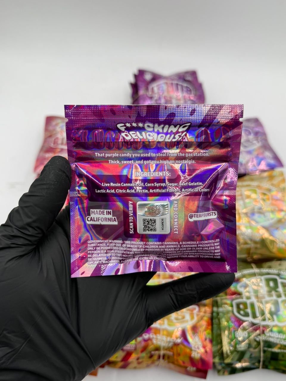 TERP BURST 800MG GUMMIES