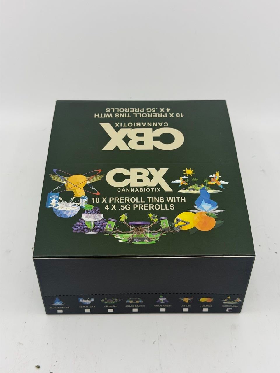 CBX 2G 6PK PREROLL TIN