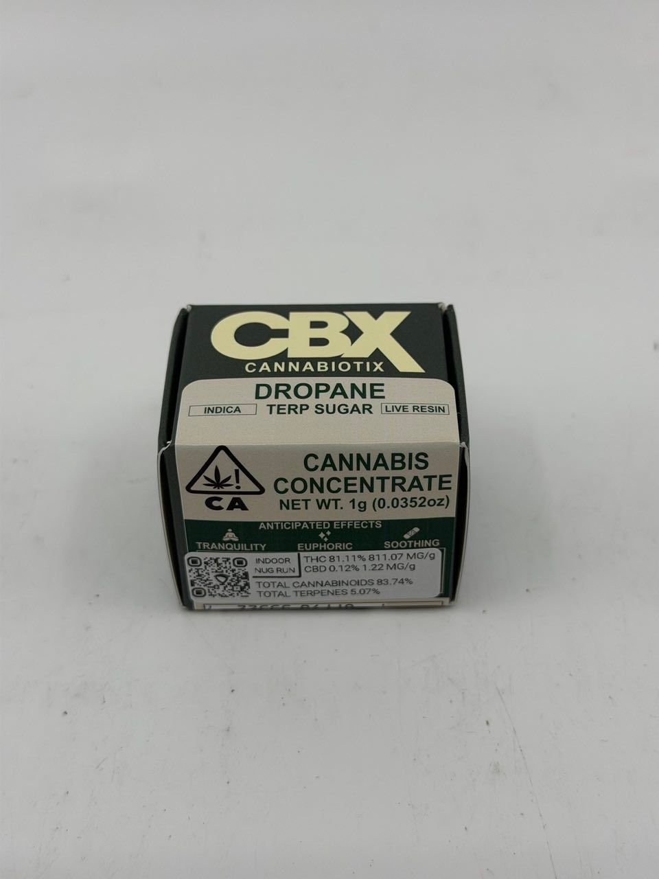 CBX DROPANE 1G TERP SUGAR