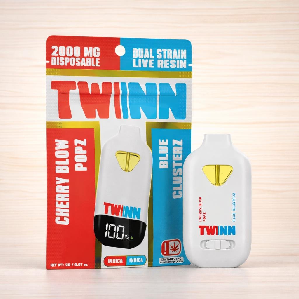 TWINN DUAL STRAIN LIVE RESIN 2G DISPOSABLE