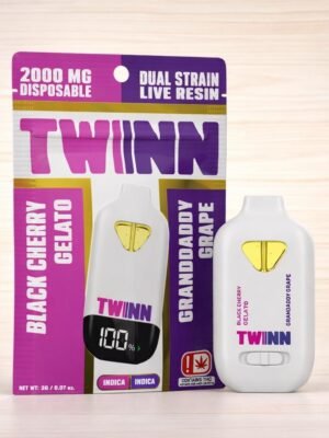 TWINN DUAL STRAIN LIVE RESIN 2G DISPOSABLE