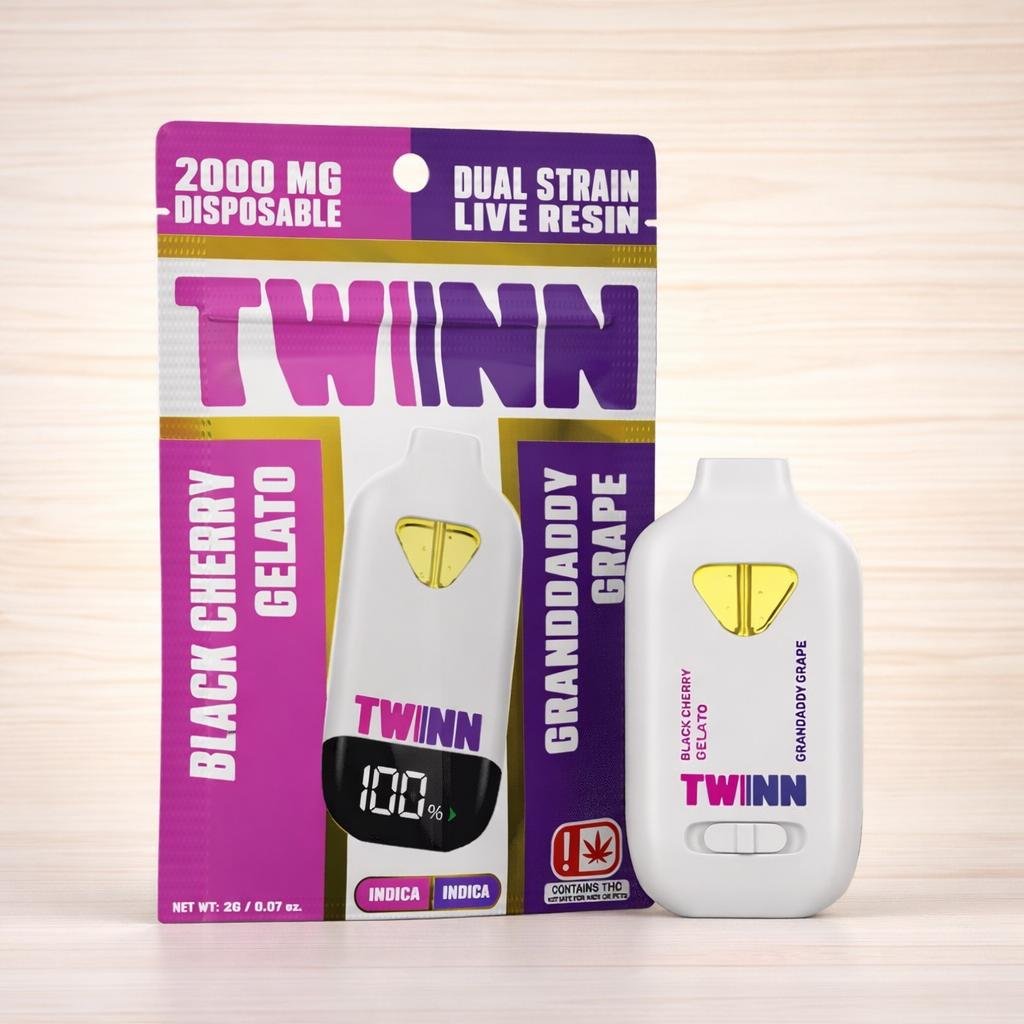 TWINN DUAL STRAIN LIVE RESIN 2G DISPOSABLE