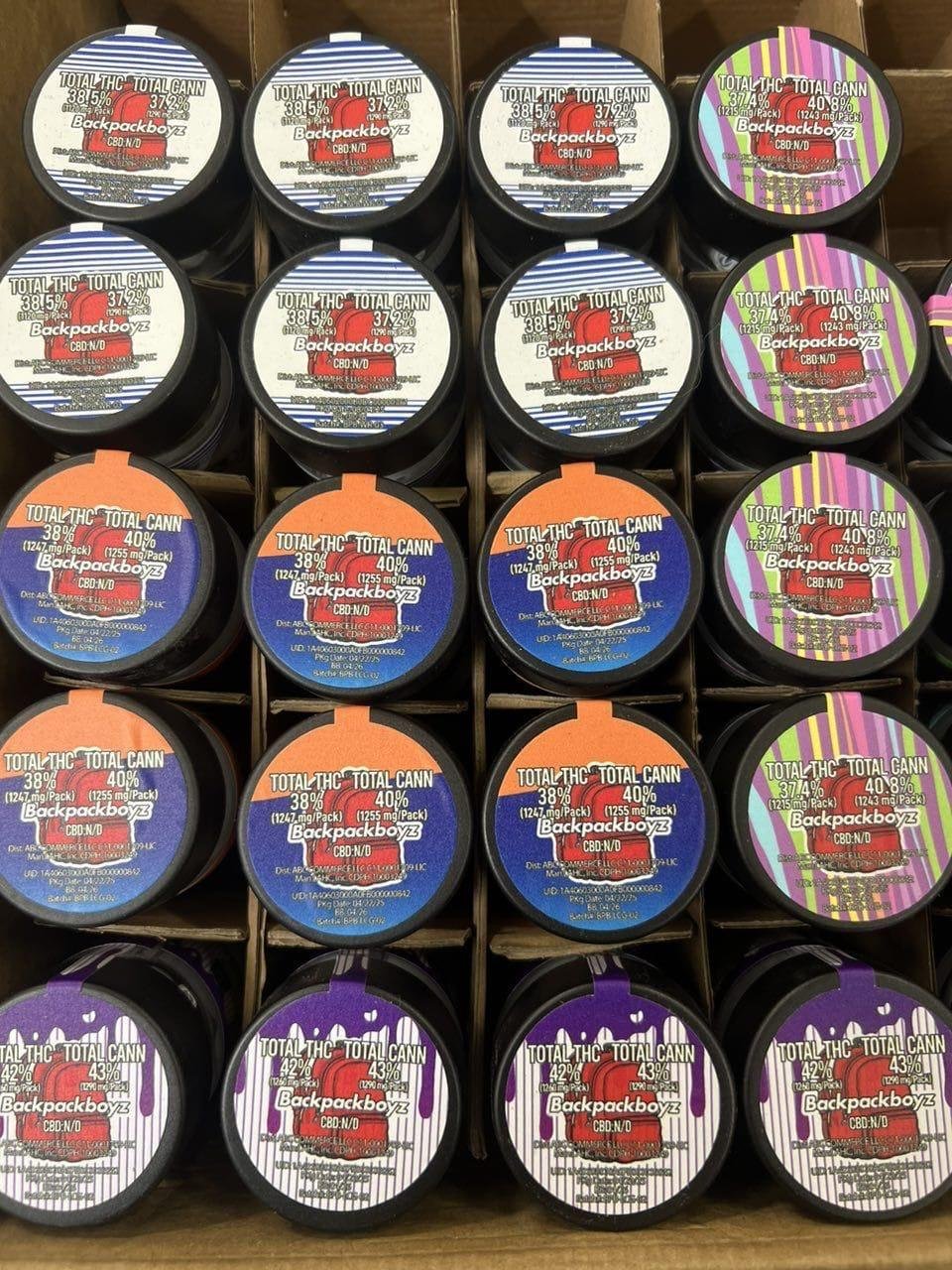 BACKPACKBOYZ CANNABIS INFUSED PRE-ROLL 5X