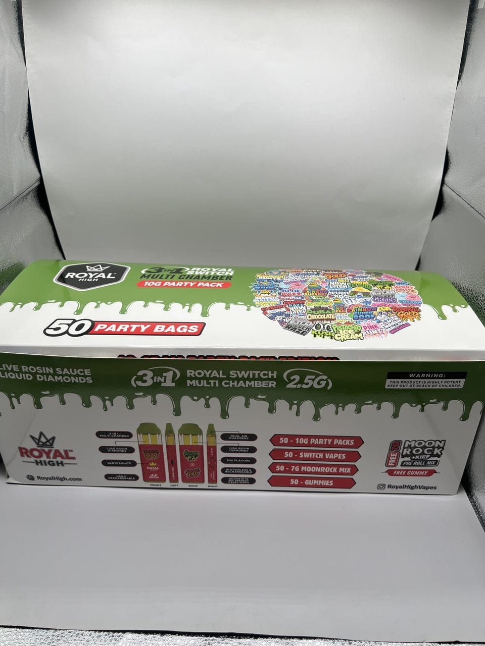 ROYAL HIGH SWITCH 2.5G DISPOSABLE