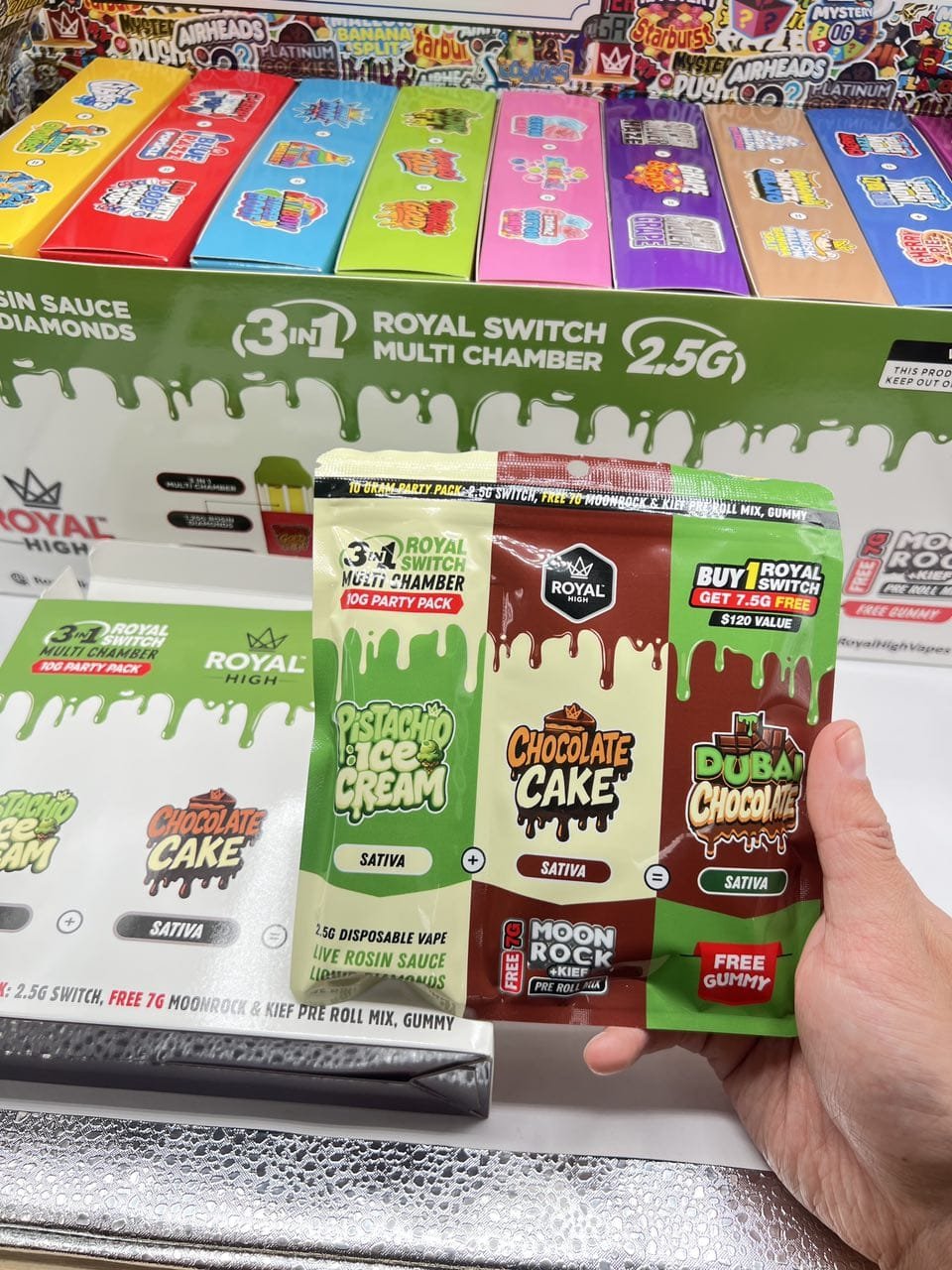 ROYAL HIGH SWITCH 2.5G DISPOSABLE