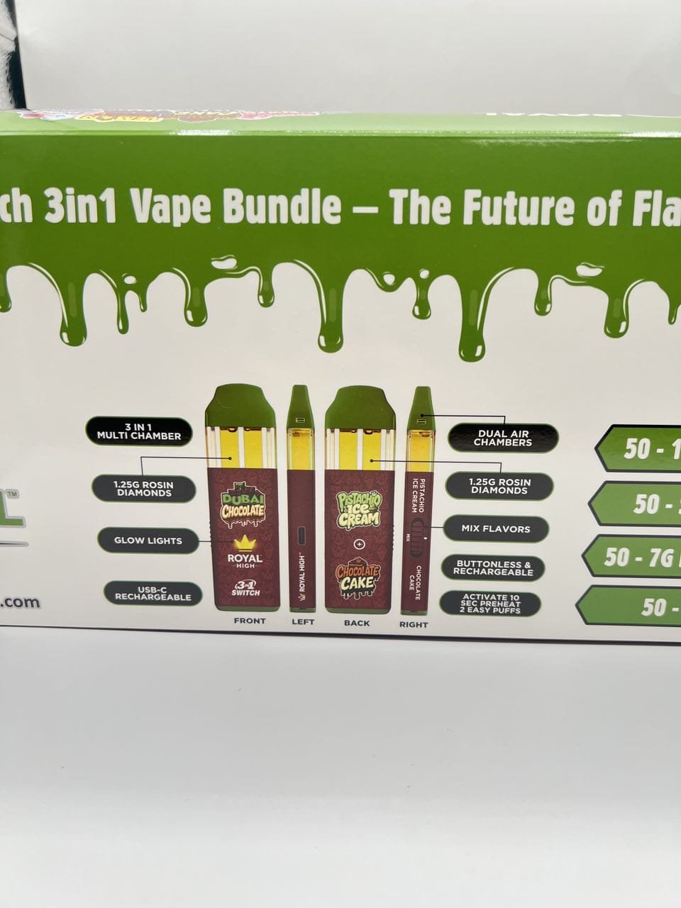 ROYAL HIGH SWITCH 2.5G DISPOSABLE