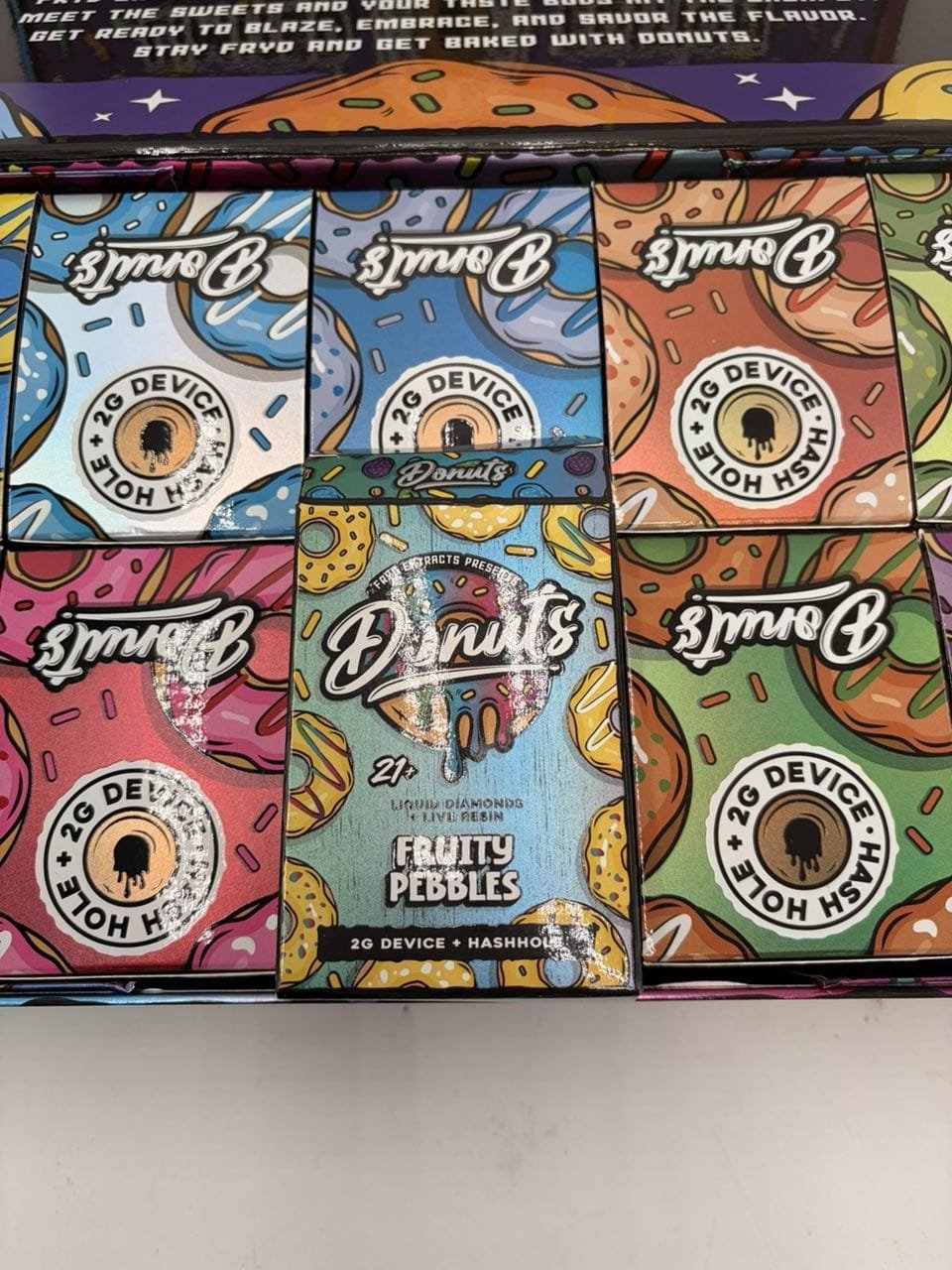 FRYD DONUTS 2G DISPOSABLE+ HASH HOLE