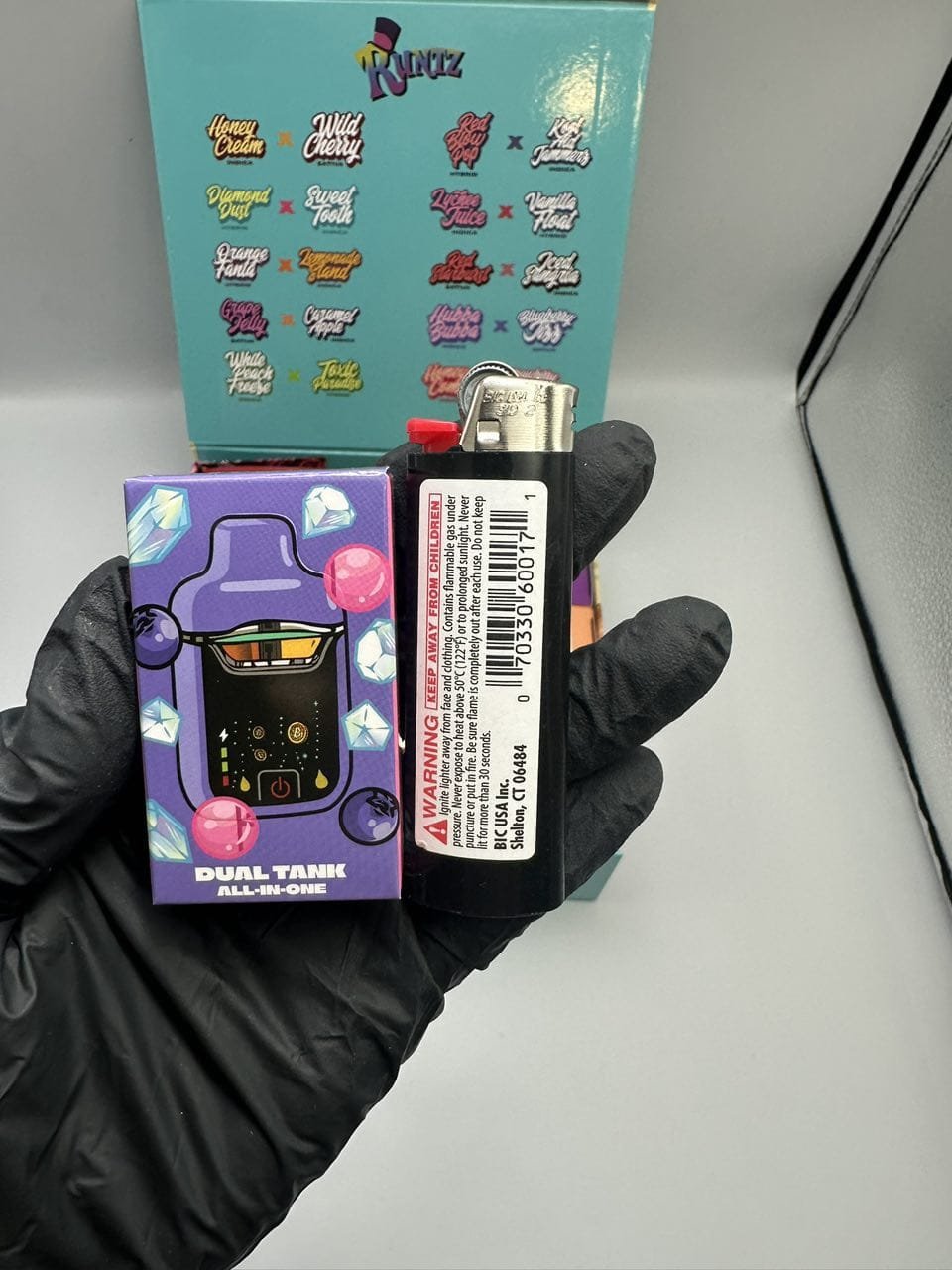 RUNTZ 2G DISPOSABLE DUAL TANK LIQUID DIAMONDS 2IN1 - Image 5