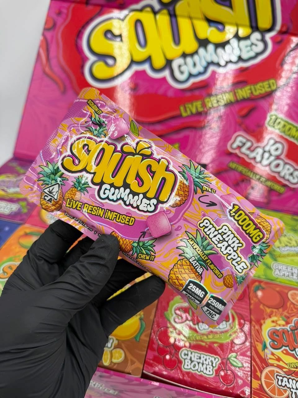 SQUISH GUMMIES 1000MG LIVE RESIN INFUSED - Image 3